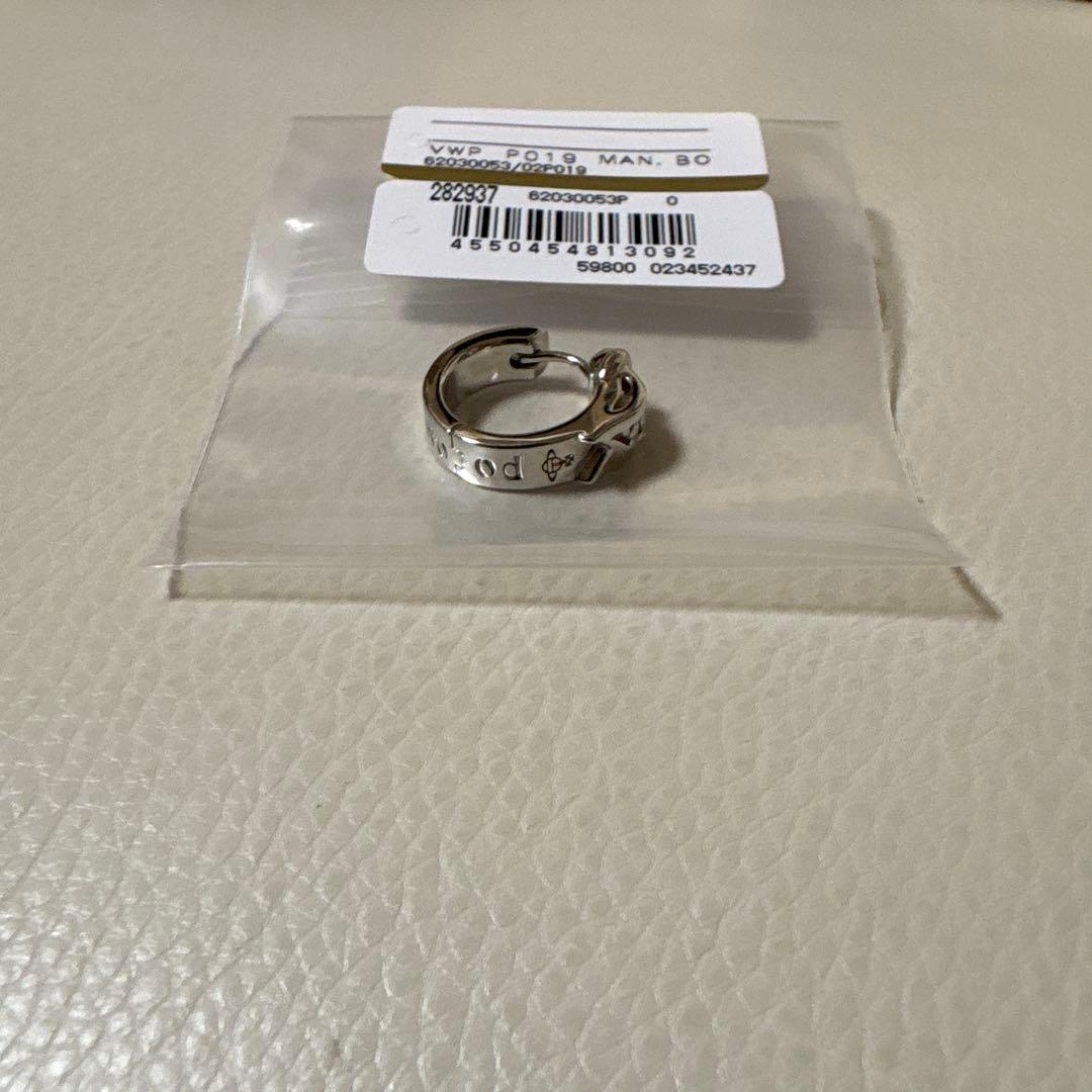 正規品 美品　Vivienne MAN BOBBY シングルフープピアス