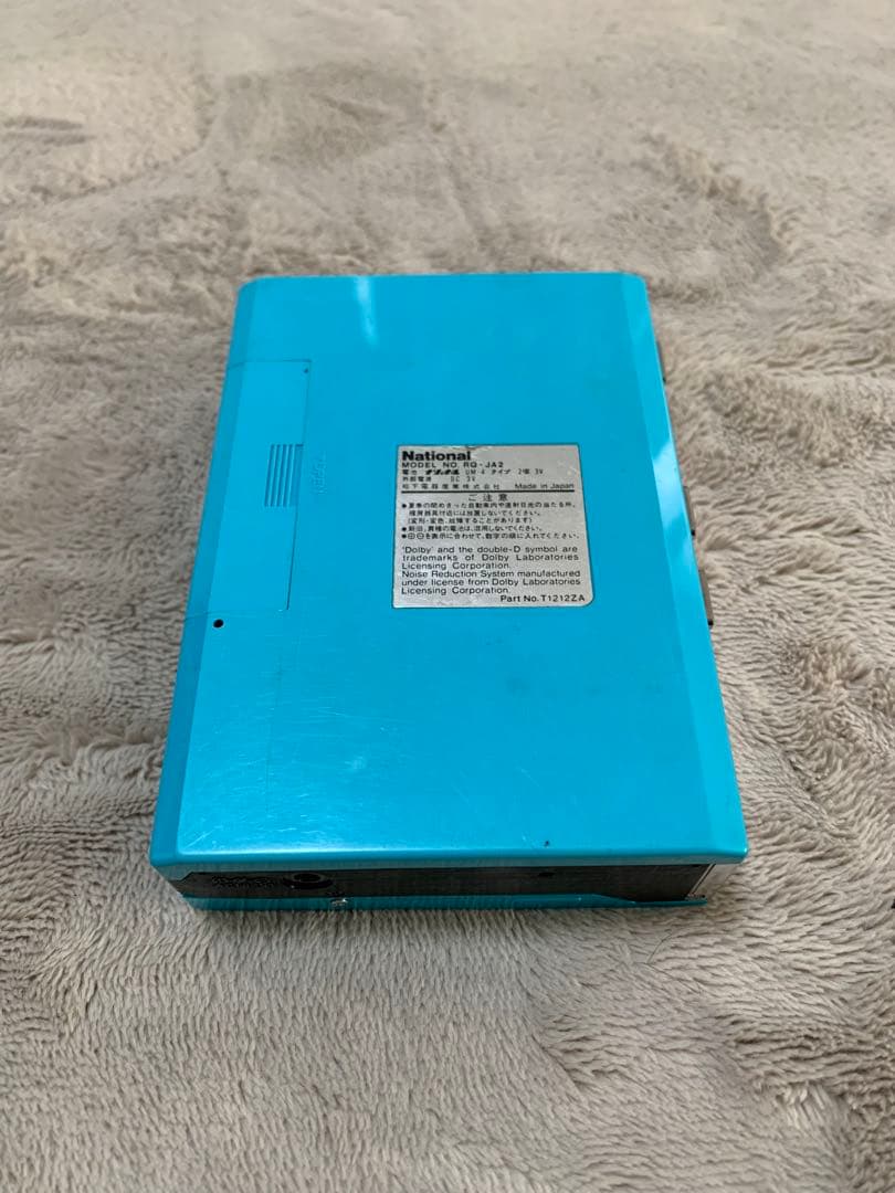 (ジャンク品) National JA2 カセットプレーヤー
