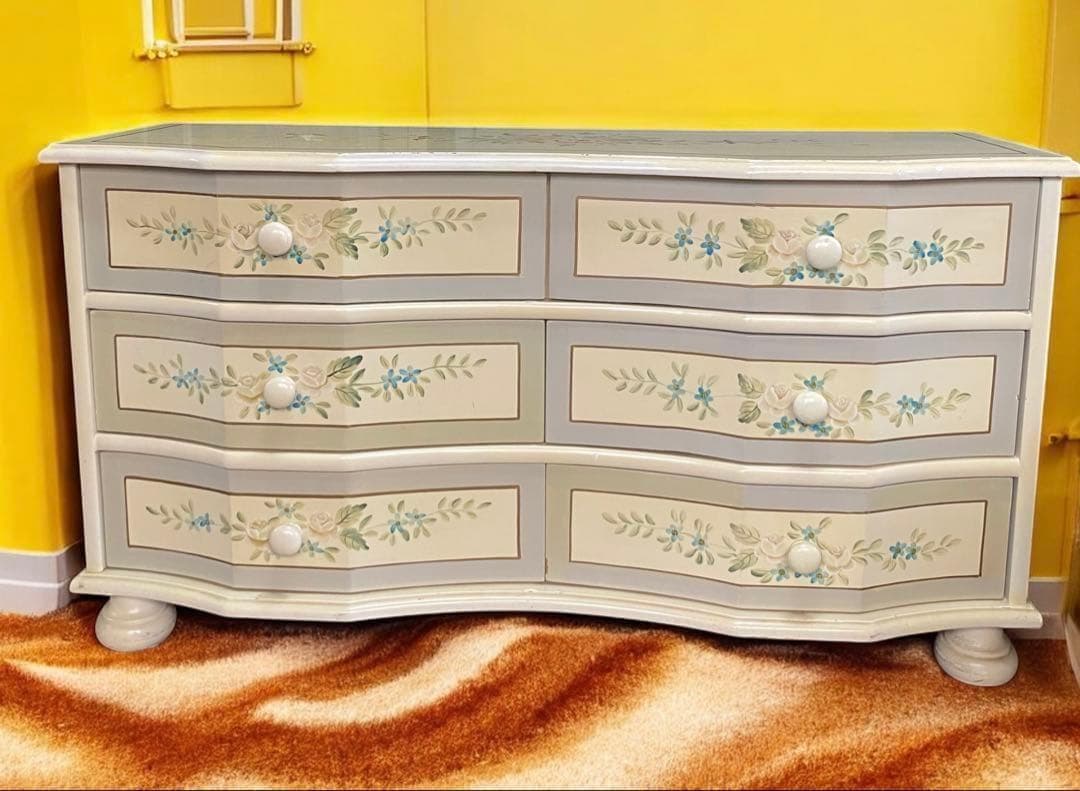 安心のたのメル便発送★ロココ調チェスト　重厚感高級感抜群！