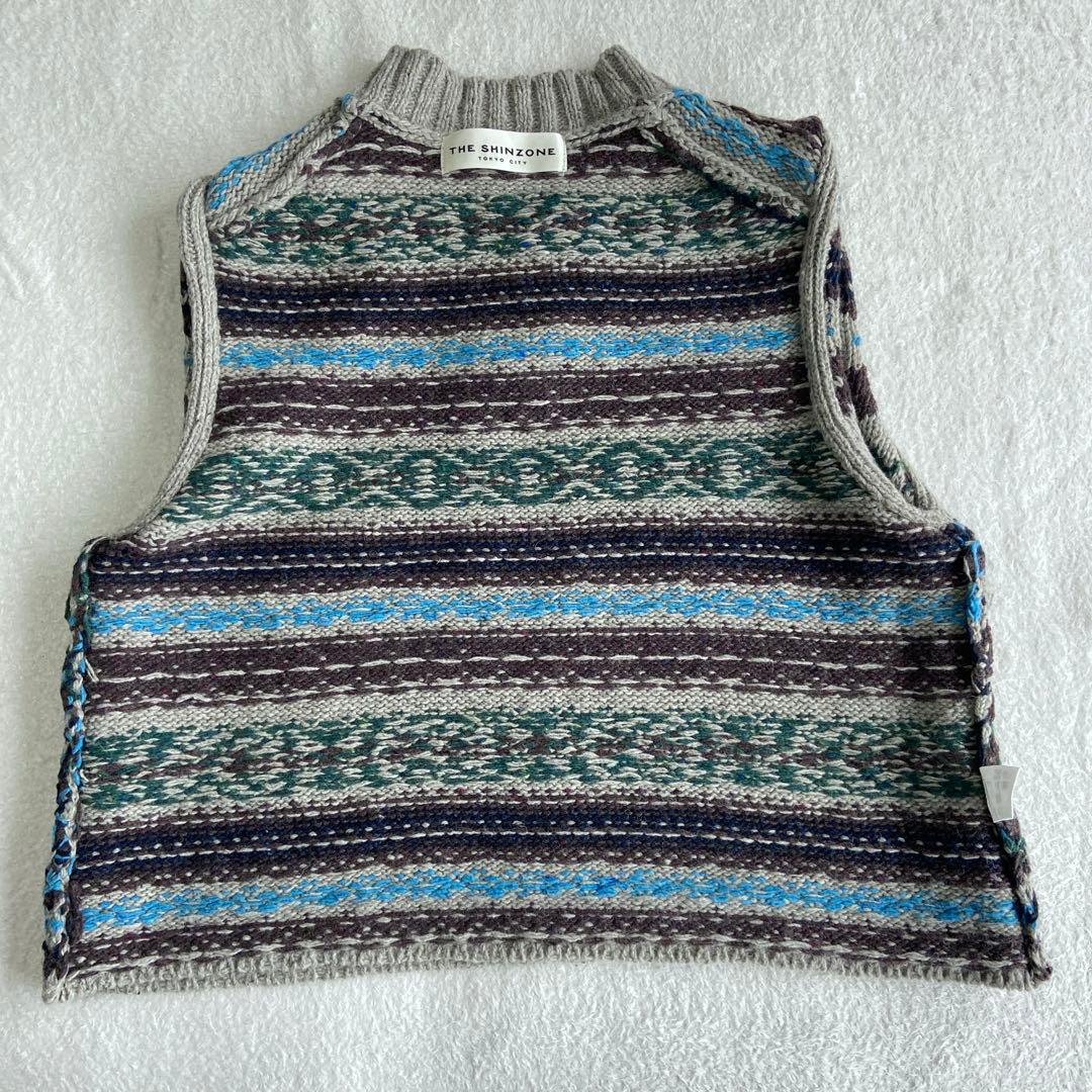 よねきち様。THE SHINZONE フェアアイルベスト FAIR ISLE