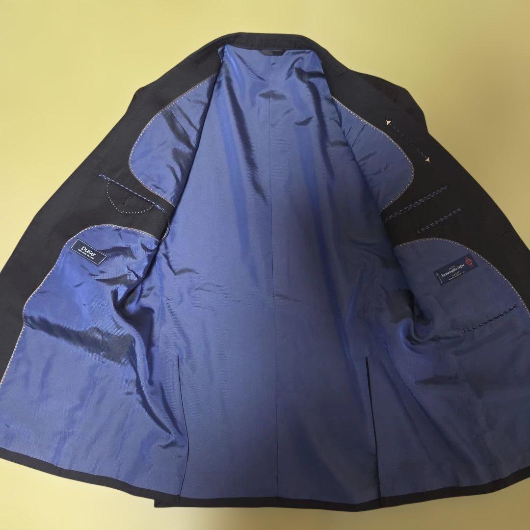 Eremenegildo Zegna サイズAB7 ウール100 ダークグレー