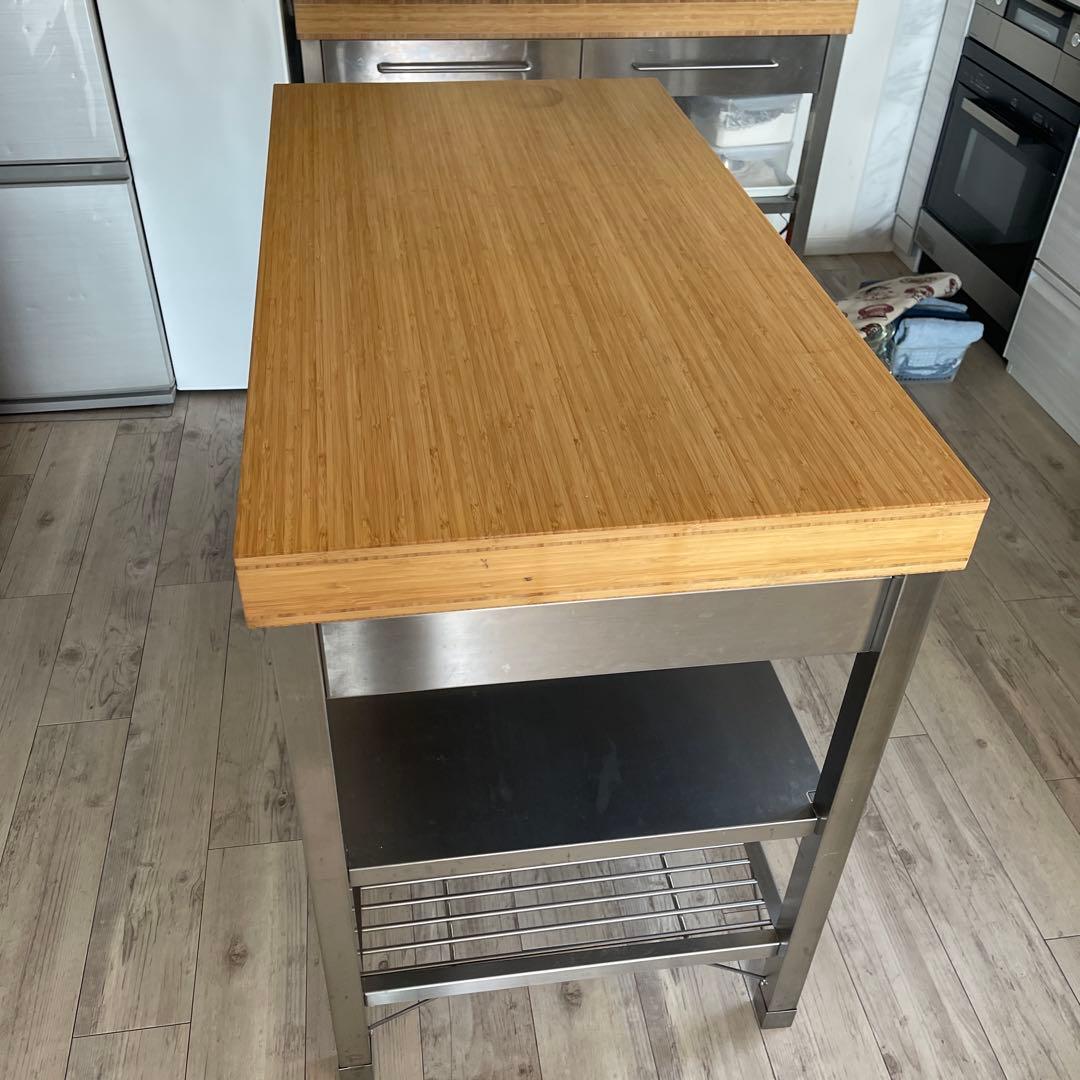 IKEA リムフォルムサ　作業台　アイランド