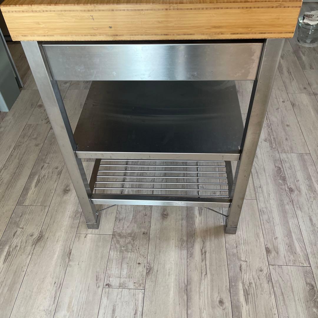 IKEA リムフォルムサ　作業台　アイランド