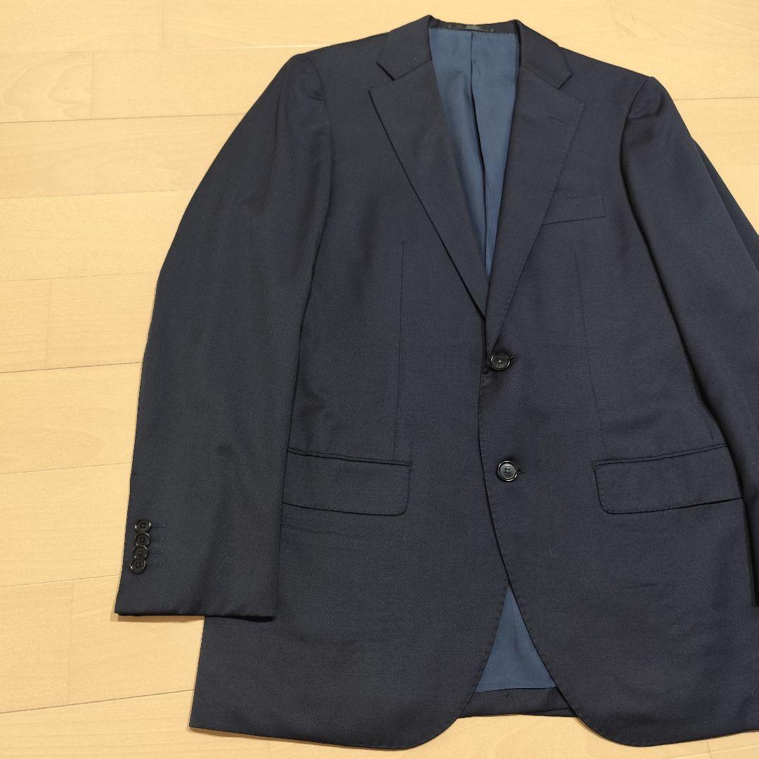 美品 トゥモローランド ピルグリム×ゼニア セットアップ 大きいサイズ 紺 50