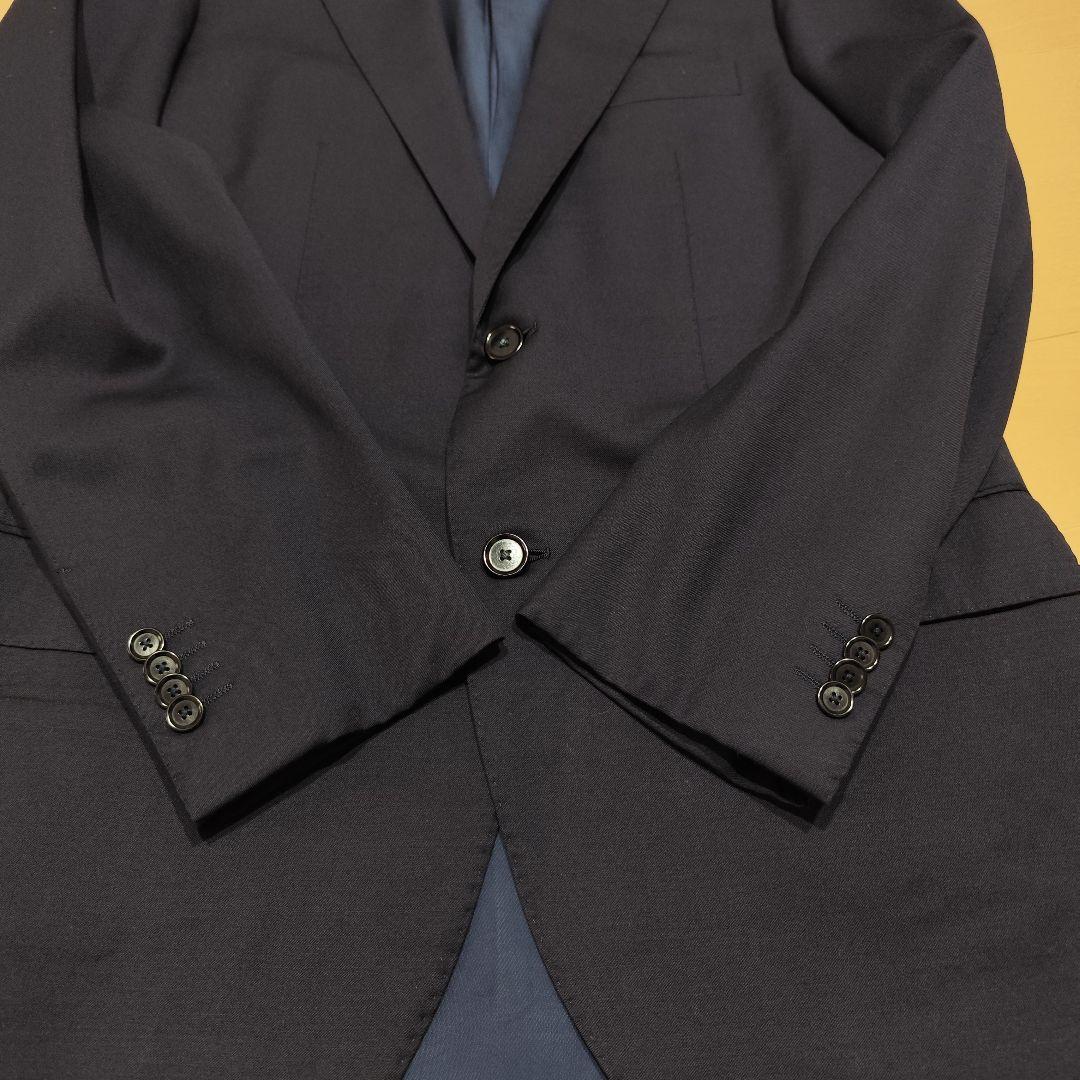 美品 トゥモローランド ピルグリム×ゼニア セットアップ 大きいサイズ 紺 50