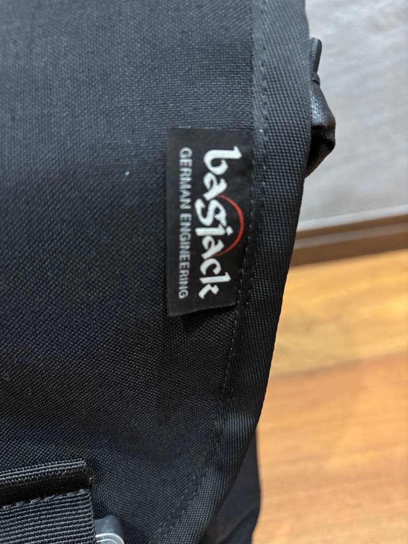 bagjack bshop別注 メッセンジャーバッグ 黒 コブラバックル