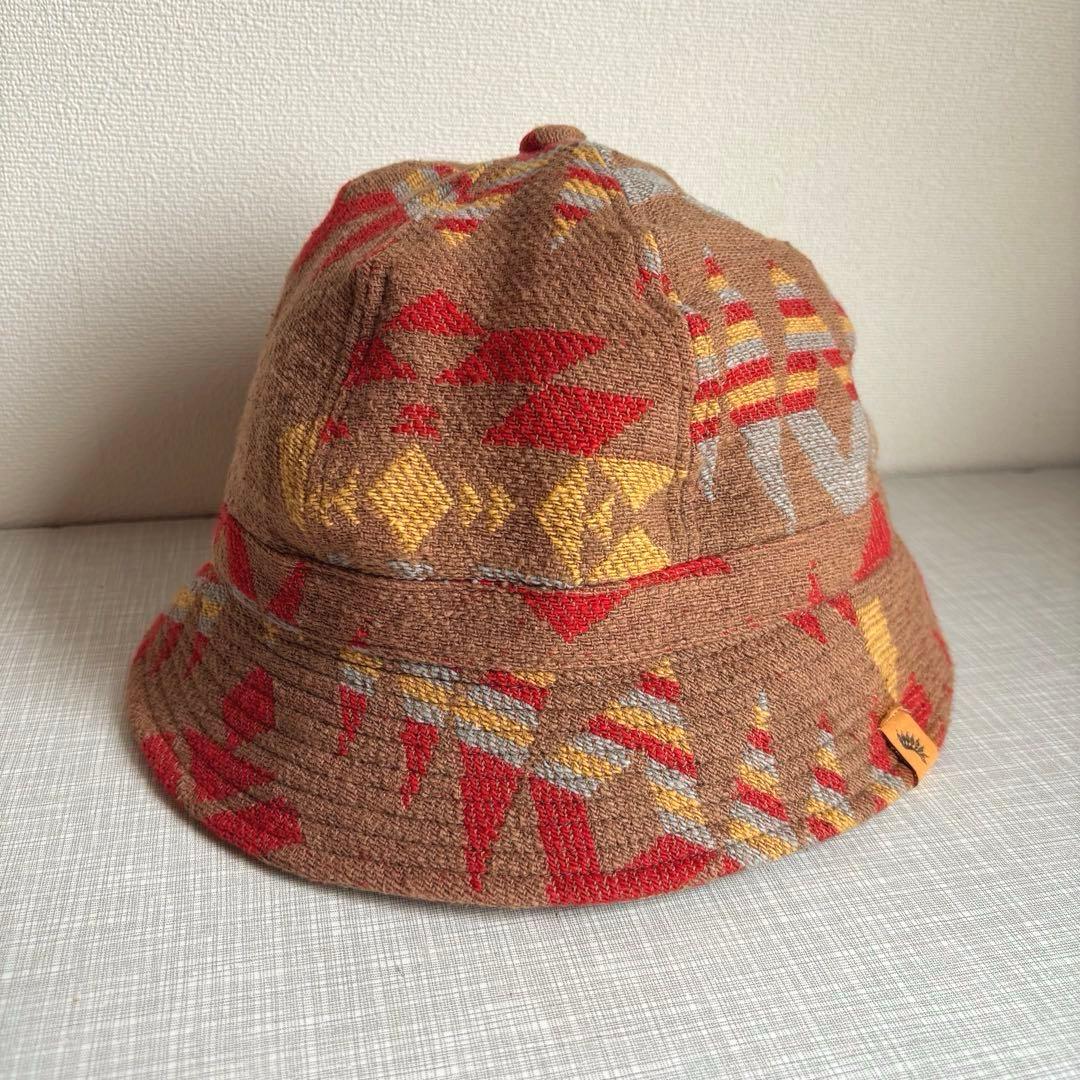 visvim ヴィズビム　幾何学模様 バケットハット　レア品　サイズM/L