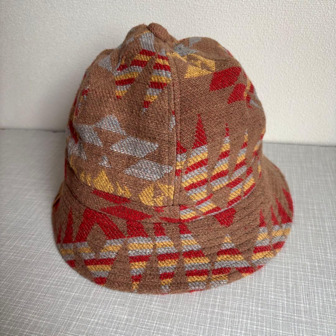 visvim ヴィズビム　幾何学模様 バケットハット　レア品　サイズM/L