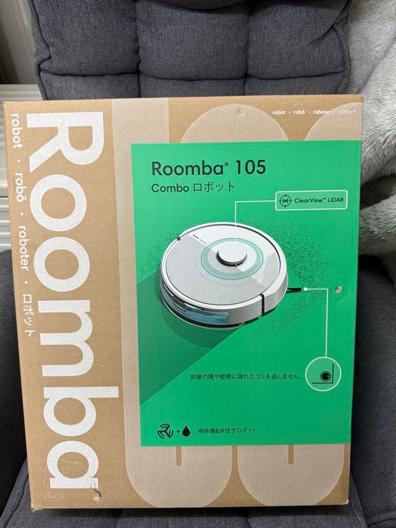 Robot Roomba 105 Combo ロボット掃除機（LiDAR搭載