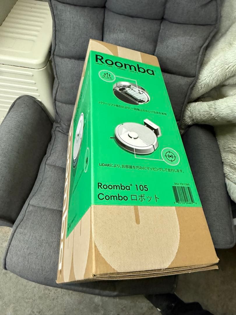 Robot Roomba 105 Combo ロボット掃除機（LiDAR搭載