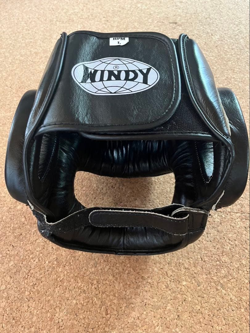 【美品】WINDY ヘッドギア 黒