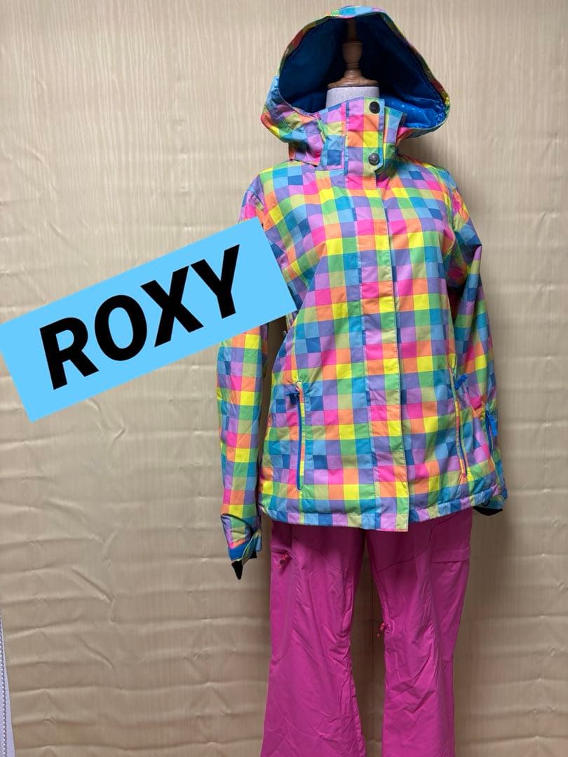 ROXY レディース　M スノーボードウェア　スノボウェア　ロキシー　上下