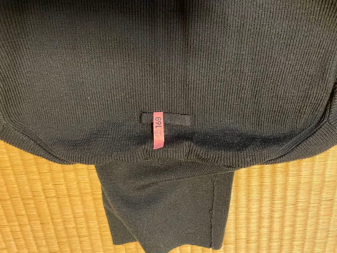 GAULTIER HOMME OBJECTタートルネック　ニットシャツ ラージ