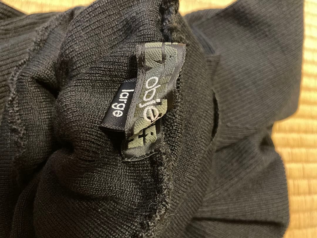 GAULTIER HOMME OBJECTタートルネック　ニットシャツ ラージ