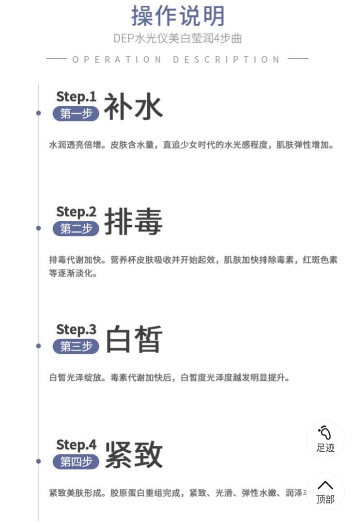 超音波導入 DEP ES（ダーモエレクトロポレーション）