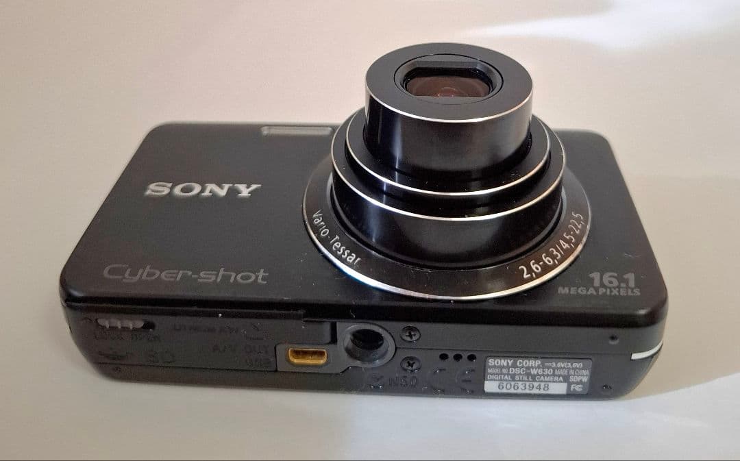 [並品] ソニー SONY Cyber-Shot DSC-W630 コンデジ