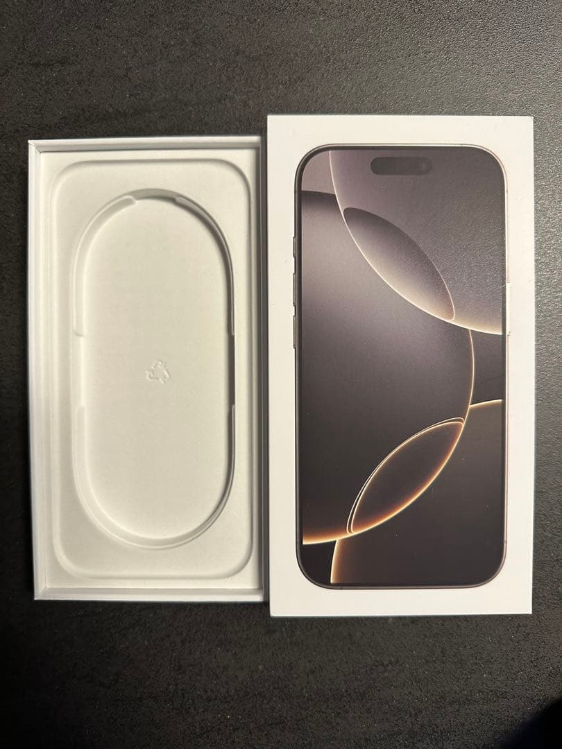 iphone 16 Pro 256gb ナチュラル バッテリ100% 充放電5回