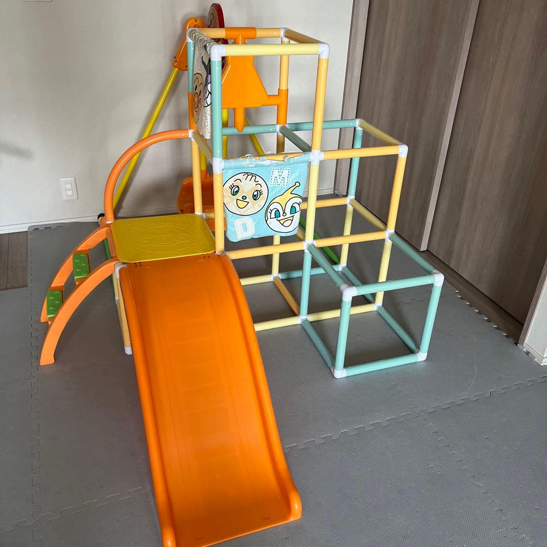 アンパンマン うちの子天才ブランコパーク dx ジャングルジム