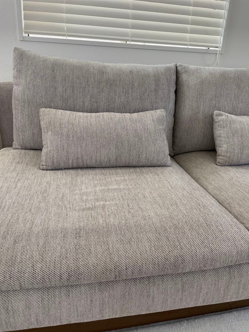 IKEA ソーデルハムン 3人掛けソファ　ヴィーアルプ ベージュ/ブラウン