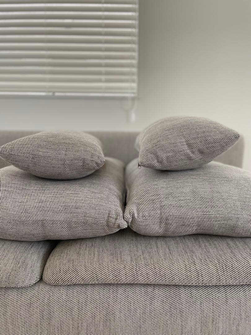 IKEA ソーデルハムン 3人掛けソファ　ヴィーアルプ ベージュ/ブラウン