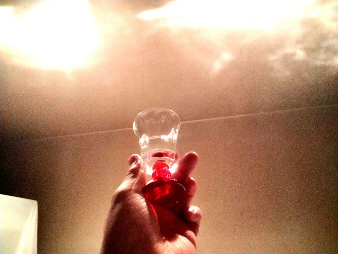 倉敷ガラス　名工　小谷眞三 リキュールグラス3個とカラー写真集