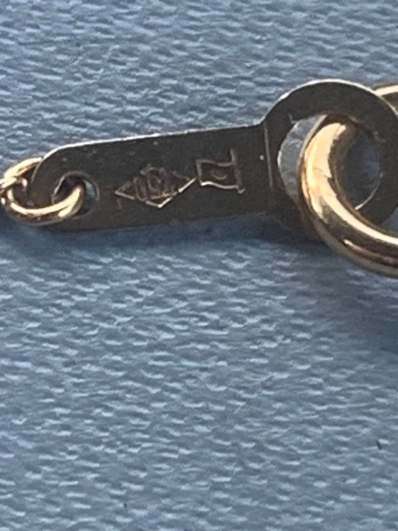 K18ゴールド サファイア ネックレス