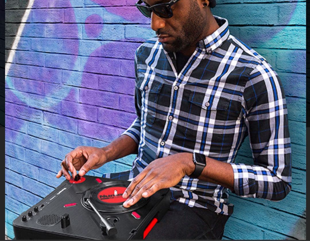 Numark PT01 Scratch ターンテーブル　カスタム済み