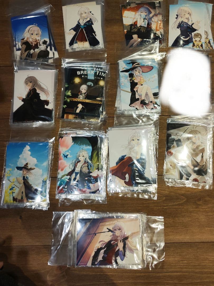 魔女の旅々(コラボイヤホン＋アクリルカード3種セット イラストガード付き