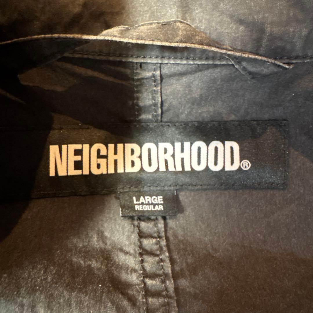 NEIGHBORHOOD ブラック モッズコート　L 美品