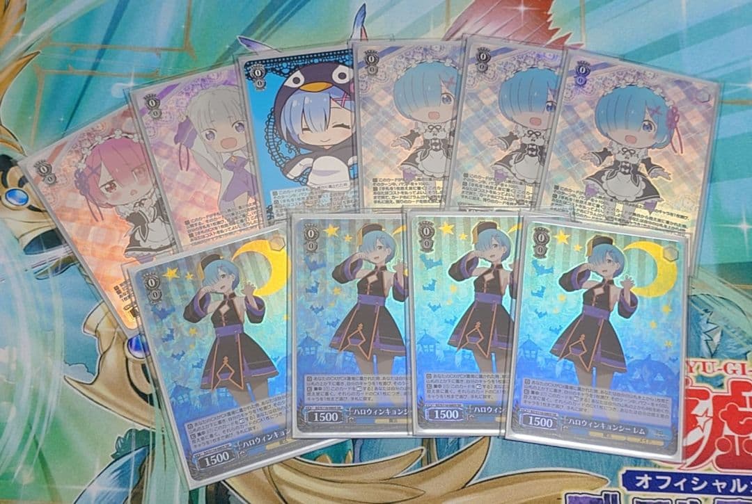 WS ヴァイスシュヴァルツ　Reゼロ リゼロ　８門デッキ　高レア多数　調整パーツ