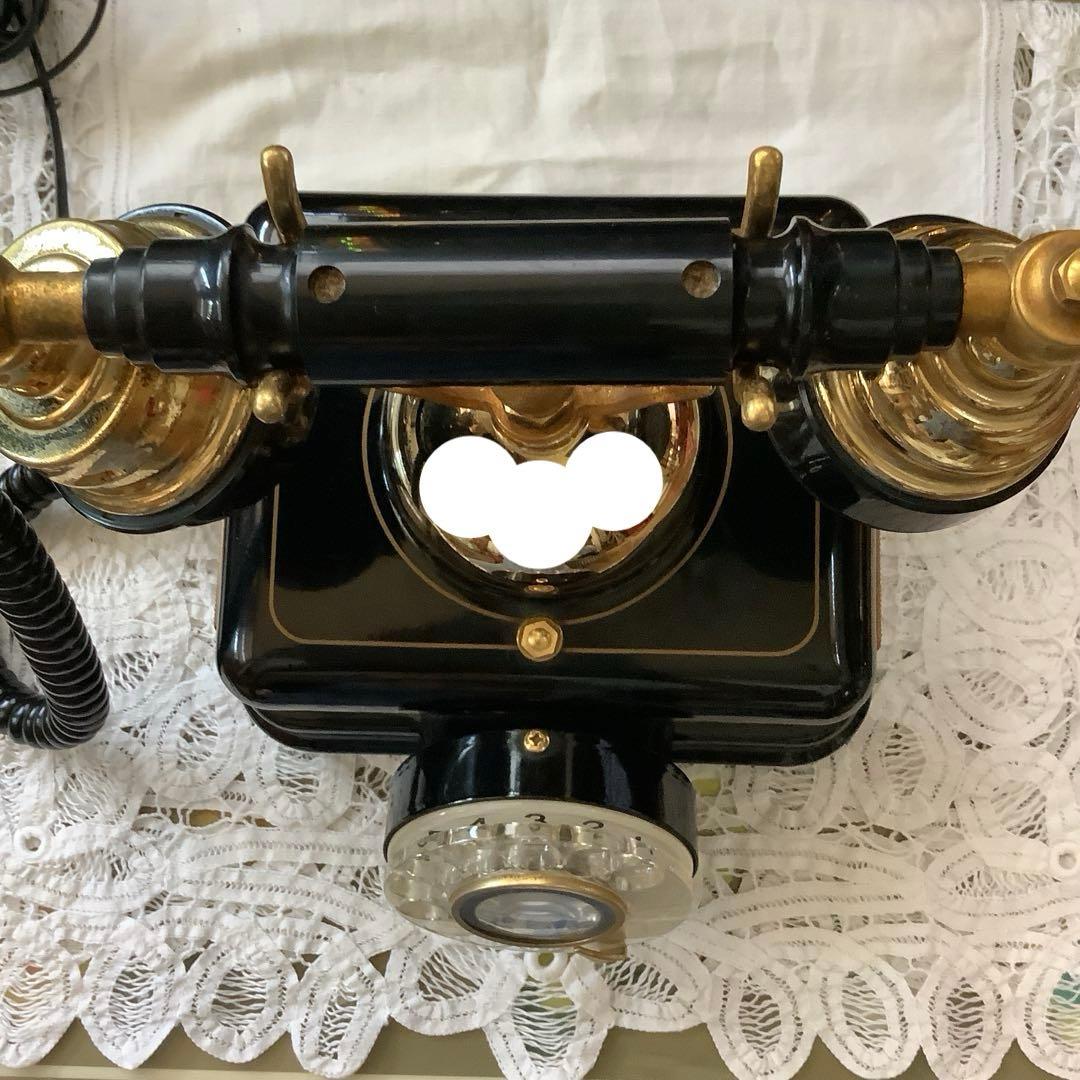 昭和レトロ　電話機　アンティーク電話機　古道具