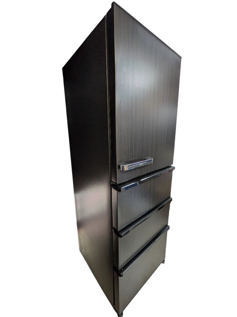 美品 2024年製 AQUA ノンフロン冷凍冷蔵庫 AQR-V37P(K)