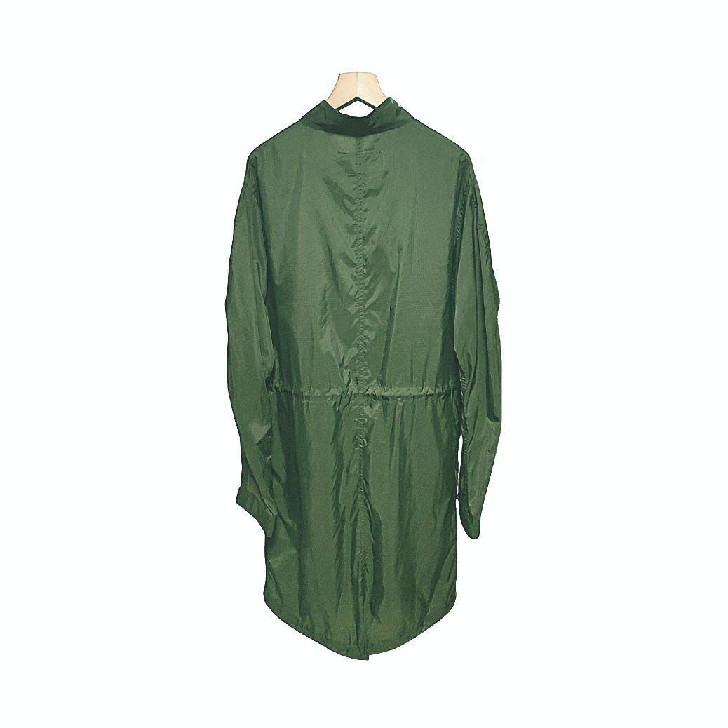 プライベートホワイト ハンドメイド フィッシュテール ナイロンコート XL相当