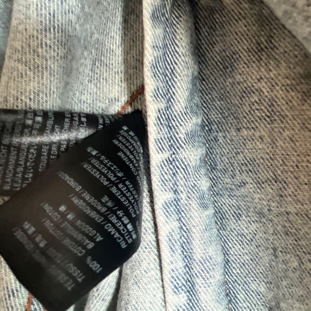 バレンシアガ　デニムジャケット　新品未使用バナ男