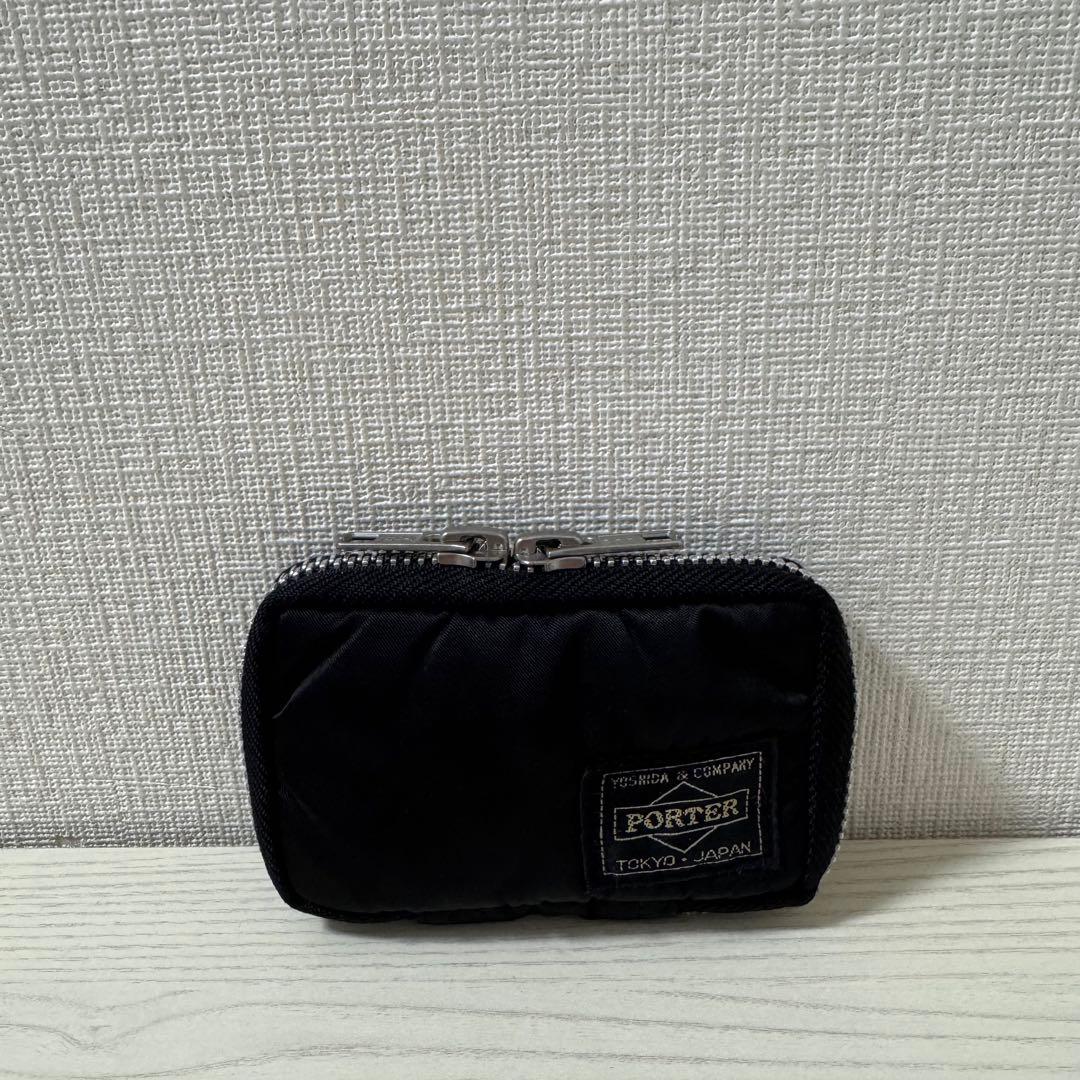 【美品】PORTER TANKER ポーター　タンカー　キーケース　ブラック　黒
