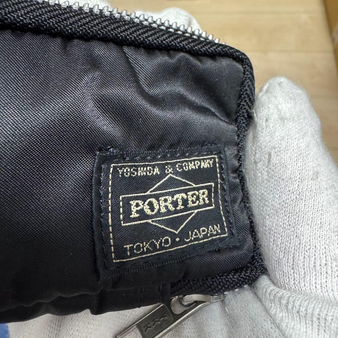 【美品】PORTER TANKER ポーター　タンカー　キーケース　ブラック　黒