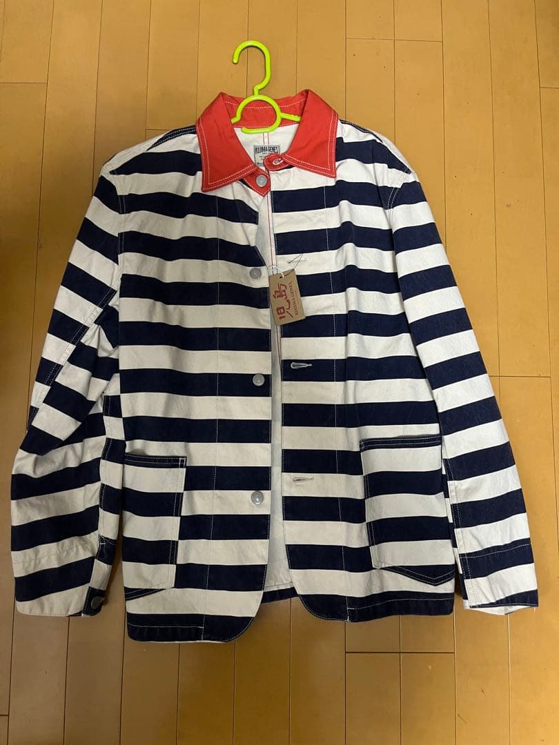 KOJIMA GENES ストライプカバーオール