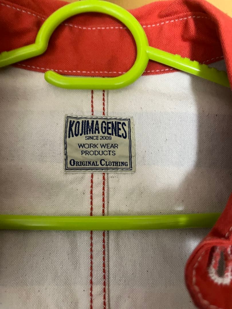 KOJIMA GENES ストライプカバーオール