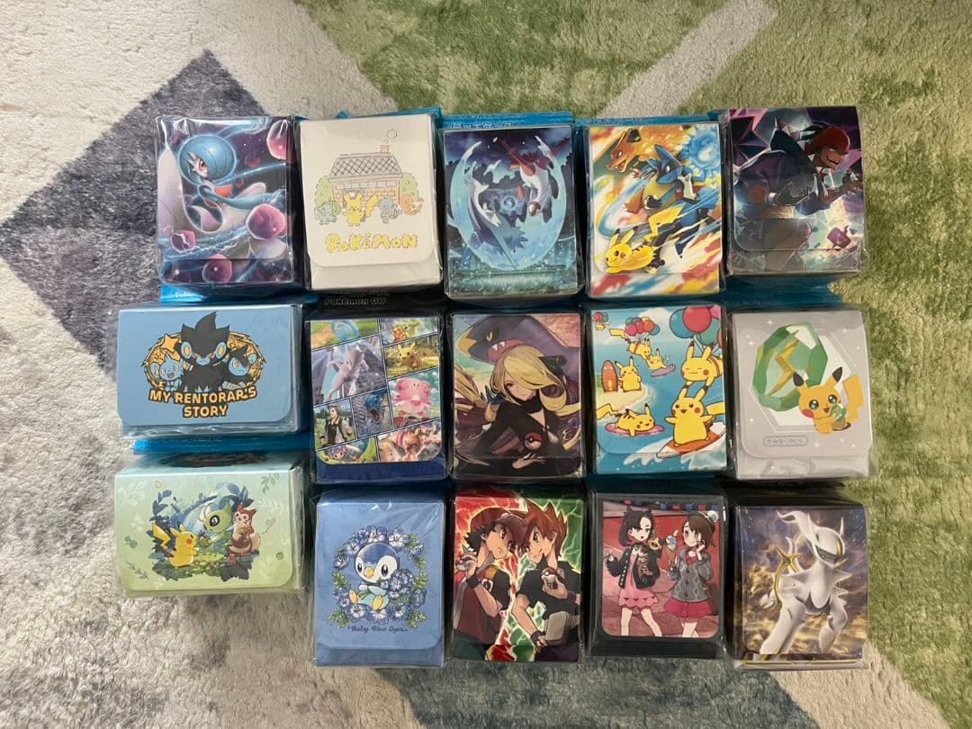 ポケモンカード　デッキケース　まとめ売り 15種類