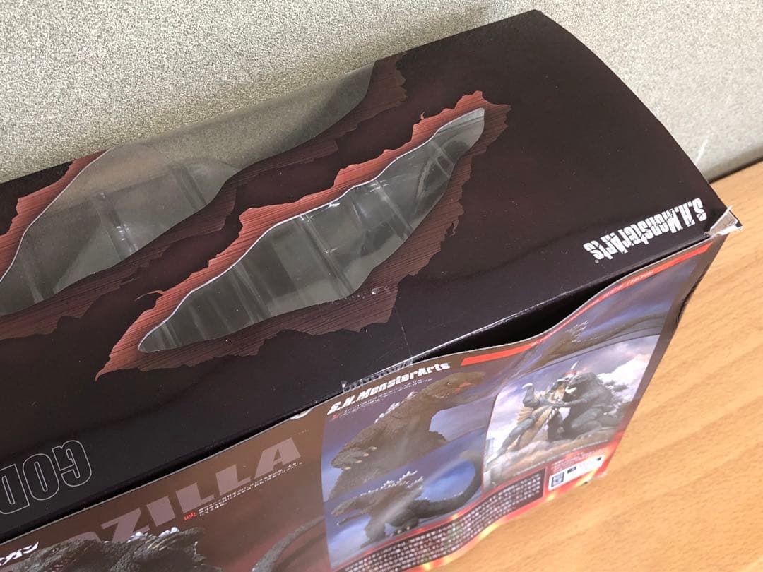 ゴジラ1972 モンスターアーツ　バンダイ　ジャンク