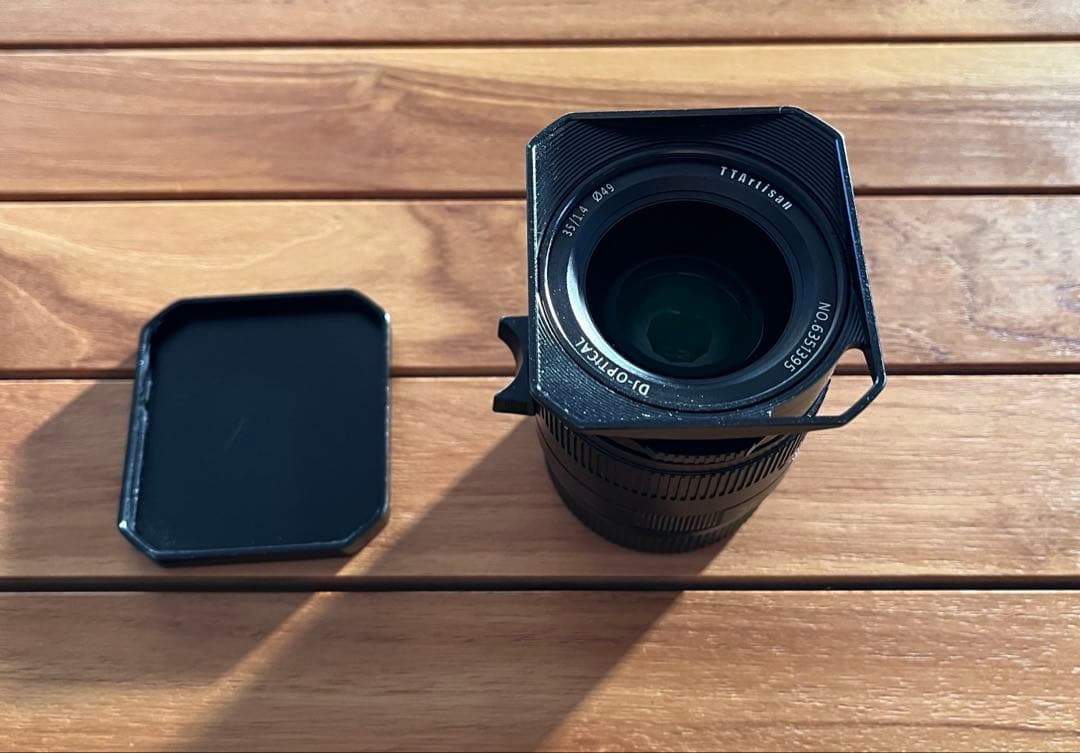 TTArtisan 35mm F1.4 Mマウント　フルサイズ対応単焦点レンズ