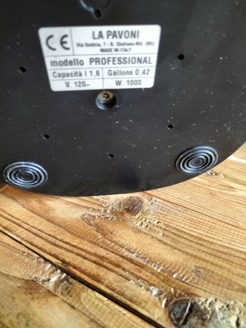 La Pavoni パボーニ プロフェッショナル 真鍮製手動エスプレッソマシン