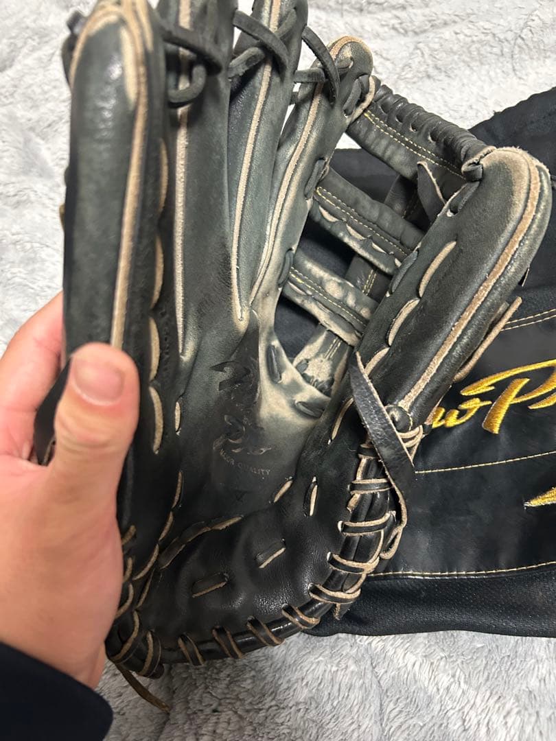 Mizuno Pro 硬式グローブ 黒