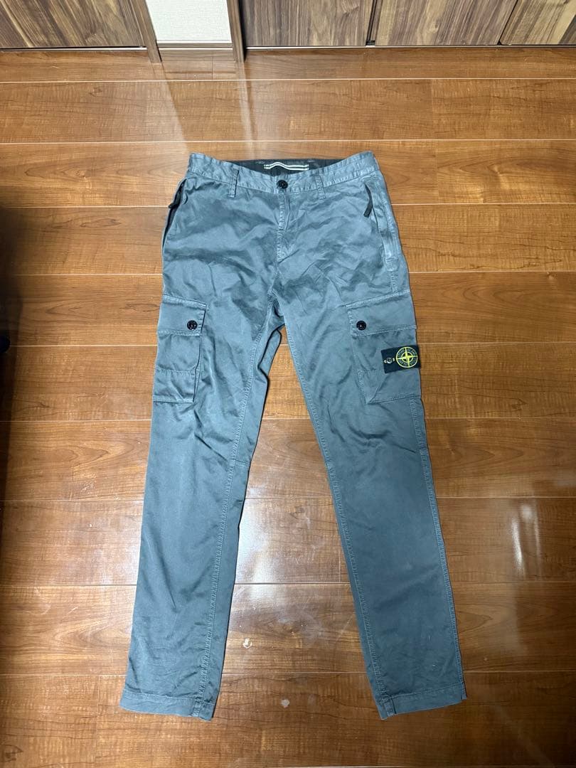 値下げ可ストーンアイランド　ミリタリージャケット・カーゴパンツ セットアップ