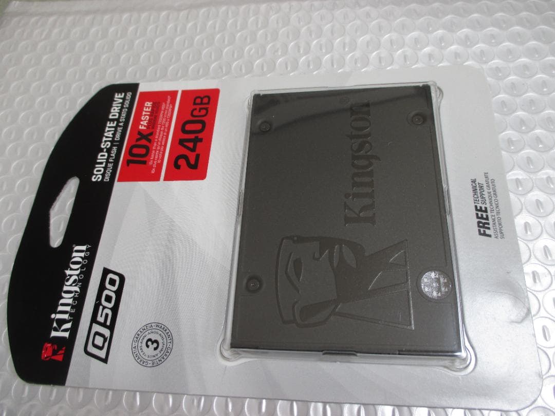 新品☆キングストン SSD Q500 240GB 2.5インチ