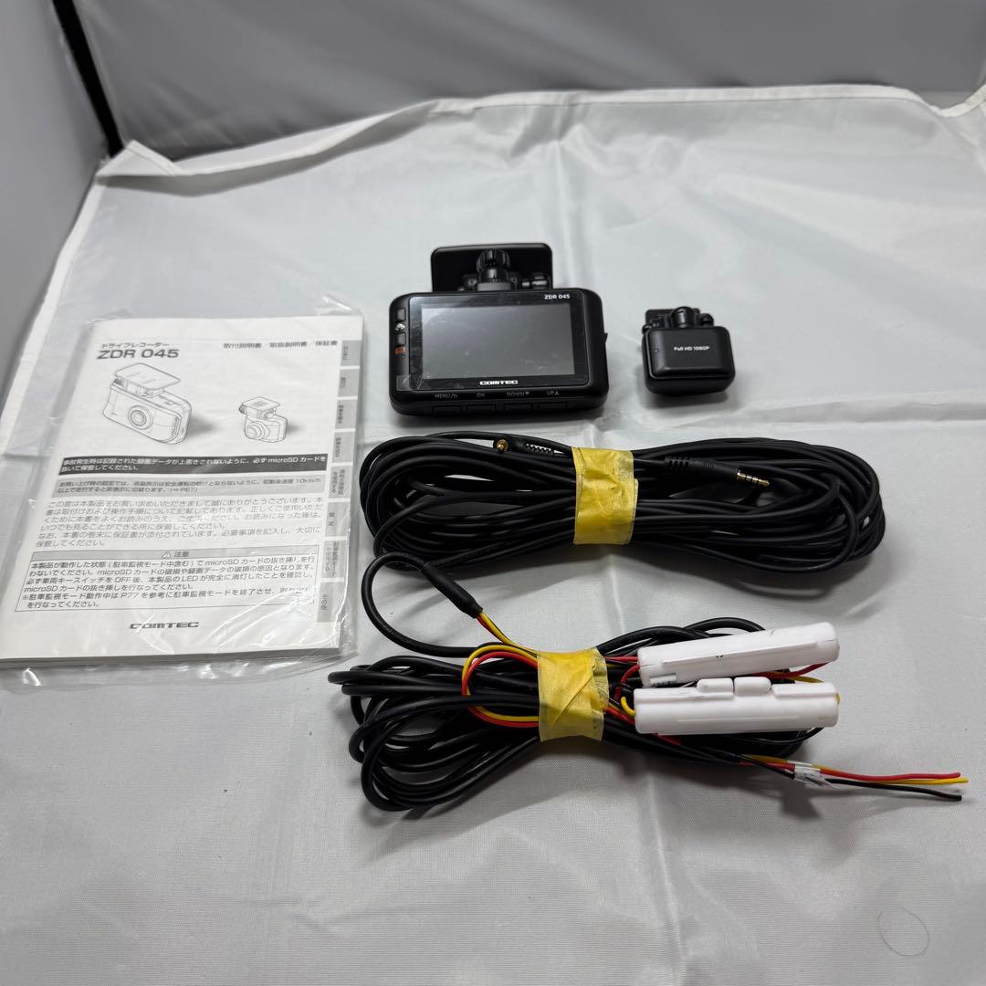 コムテック comtec ドライブレコーダー ZDR045 中古品