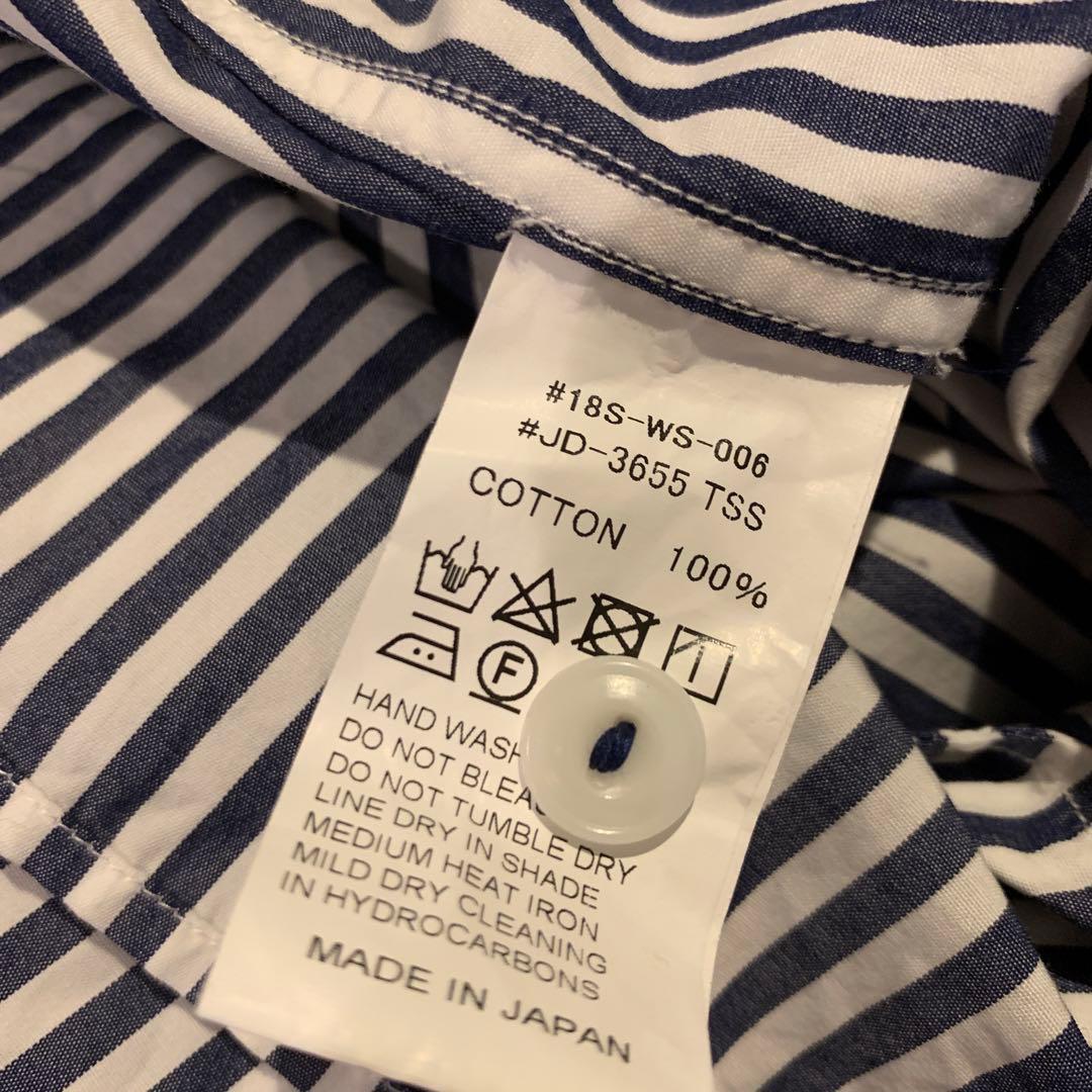 ダントン　ストライプシャツワンピース