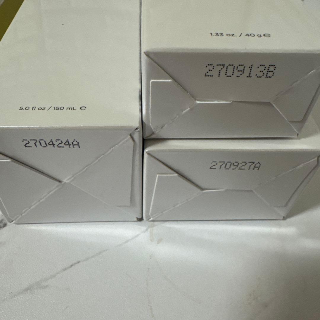 TE-MANA ノニブライトニング化粧水、洗顔、UVクリーム、セット3点