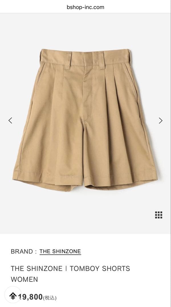 パンツ TOMBOY SHORTS