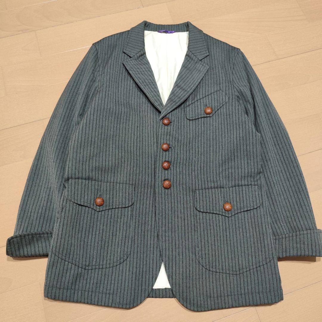 美品 ポールスミスコレクション 中綿入り テーラードジャケット クルミボタンXL